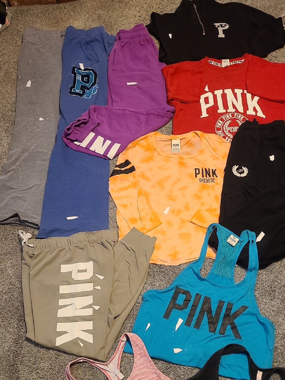 MORE ADDED**FLAWED**PINK Assorted Tops & Bottoms Bundle